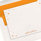 Hearts Scatter Flat Note Cards - Letterpress Image 7 of 7